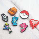 Chenkai 10PCS Heart Focal Beads Character Beads For Pen Making