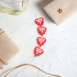 Chenkai 10PCS Heart Focal Beads Character Beads For Pen Making