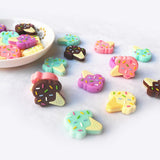 Chenkai 10PCS Ice Cream Focal Beads For Pen DIY Charms Character Beads