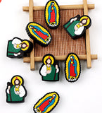 Chenkai 10PCS Jesus Focal Beads For Pen Beadable Pen Silicone Charms