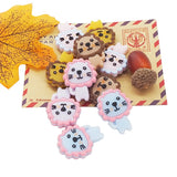 Chenkai 10PCS Lion Silicone Beads Teether Baby DIY Necklace Pendant