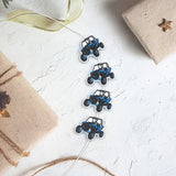 Chenkai 10PCS RZR ATV Beads Silicone Charms Focal Beads