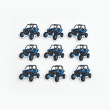 Chenkai 10PCS RZR ATV Beads Silicone Charms Focal Beads