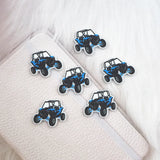 Chenkai 10PCS RZR ATV Beads Silicone Charms Focal Beads