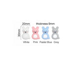 Chenkai 10PCS Rabbit Focal Beads for Pen DIY