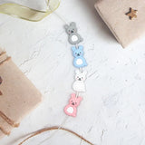 Chenkai 10PCS Rabbit Focal Beads for Pen DIY