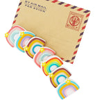 Chenkai Rainbow Star Baby Silicone Beads DIY Teether Toys