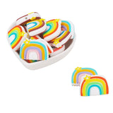 Chenkai Rainbow Star Baby Silicone Beads DIY Teether Toys
