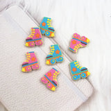 10PCS Roller Skate Charms for Pen Beadable DIY Chains