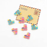 10PCS Roller Skate Charms for Pen Beadable DIY Chains