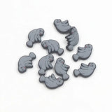 10PCS Sea Lion Beads Silicone Charms For DIY Dummy Chain