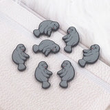 10PCS Sea Lion Beads Silicone Charms For DIY Dummy Chain