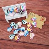 Chenkai 10PCS Silicone Ballon Beads Baby Chewable Pacifier DIY Teething Accessor