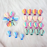 Chenkai 10PCS Silicone Ballon Beads Baby Chewable Pacifier DIY Teething Accessor