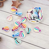 Chenkai 10PCS Silicone Ballon Beads Baby Chewable Pacifier DIY Teething Accessor
