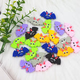 Chenkai 10PCS Silicone Bat Christmas Beads Baby Teething BPA DIY Sensory Chewing