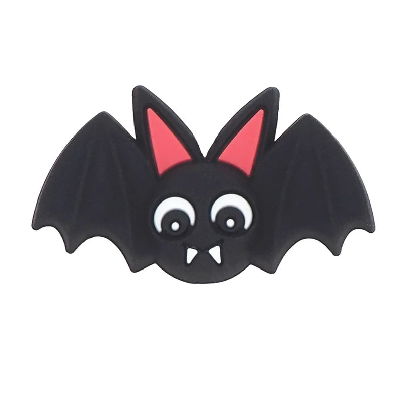 Chenkai 10PCS Silicone Bat Christmas Beads Baby Teething BPA DIY Sensory Chewing