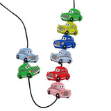 10PCS Silicone Car Beads Baby Nursing Pacifier DIY Soothing Toy