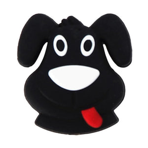 Chenkai 10PCS Silicone Sheep Dog Teether Baby Chewable Pacifier BPA
