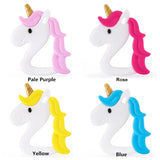 Chenkai 10PCS Unicorn Teether Baby DIY Nursing Chewing Toy