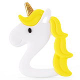 Chenkai 10PCS Unicorn Teether Baby DIY Nursing Chewing Toy