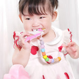 Chenkai 10PCS Unicorn Teether Baby DIY Nursing Chewing Toy