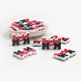 Chenkai 10PCS Soccer Baseball Mom Focal Beads DIY Charms for Pen Making