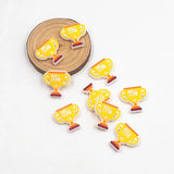 10PCS Trophy Focal Beads for Pen Silicone Charms DIY Pacifier Chains