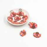 Chenkai 10PCS Turkey Beads Silicone Charms Focal Beads