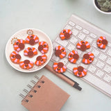 Chenkai 10PCS Turkey Beads Silicone Charms Focal Beads
