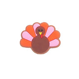 Chenkai 10PCS Turkey Beads Silicone Charms Focal Beads