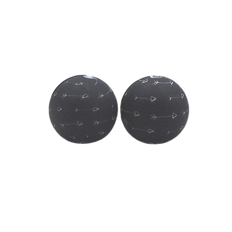 10PCS Print Focal Beads For Pen Beadable Pen Silicone Charms