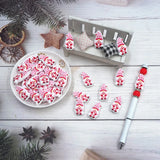 Chenkai 10PCS Gnome Focal Beads For Pen Beadable Pen Silicone Charms