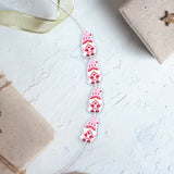 Chenkai 10PCS Gnome Focal Beads For Pen Beadable Pen Silicone Charms