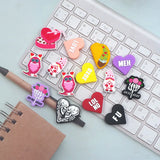 Chenkai 10PCS Gnome Focal Beads For Pen Beadable Pen Silicone Charms