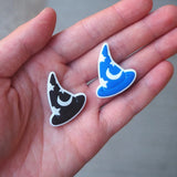 Chenkai 10PCS Wizard Hat Beads Silicone Charms for DIY Baby Pacifier Chains