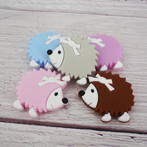 Chenkai 10pc Hedgehog Beads Balls for DIY Baby Teether Jewelry Toy