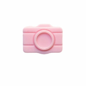 Chenkai Camera Shape Silicone Beads BPA Teething Chewable Dummy Necklace
