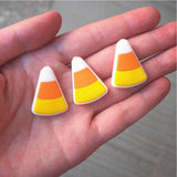 Chenkai 10pcs Candy Corn Beads Baby Silicone Teething Beads BPA Infant Chewable