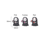 Chenkai 10pcs Faceless Man Silicone Teething Beads Dummy Necklace Toy