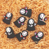 Chenkai 10pcs Faceless Man Silicone Teething Beads Dummy Necklace Toy