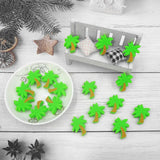 Chenkai 10pcs Coconut Tree Silicone Beads BPA Chewable Dummy Necklace