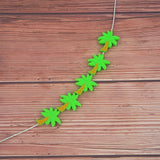 Chenkai 10pcs Coconut Tree Silicone Beads BPA Chewable Dummy Necklace