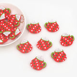 Chenkai 10pcs Coffee Mug Beads Christmas Silicone Beads BPA Infant Chewable