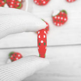 Chenkai 10pcs Coffee Mug Beads Christmas Silicone Beads BPA Infant Chewable