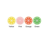 Chenkai 10pcs Lemon Silicone Teething Beads for Baby Chewable Dummy
