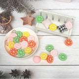 Chenkai 10pcs Lemon Silicone Teething Beads for Baby Chewable Dummy