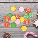 Chenkai 10pcs Lemon Silicone Teething Beads for Baby Chewable Dummy
