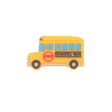 Chenkai 10pcs School Bus Silicone Teething Beads Baby Chew Toy