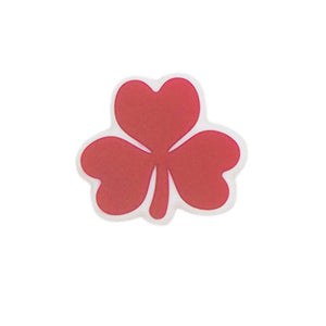 Chenkai 10pcs Shamrock Silicone Beads BPA Infant Chewable Dummy Necklace